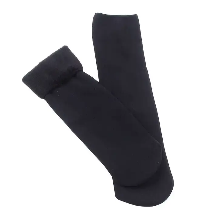 1-5 paires de chaussettes de neige en cachemire d'hiver pour femmes, chaussettes d'extérieur épaisse