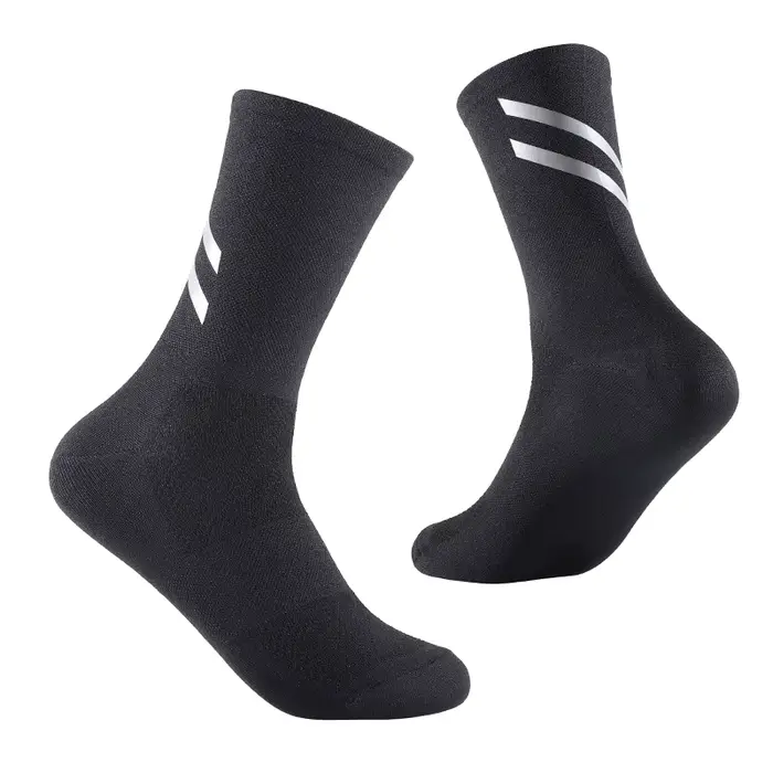 Chaussettes de sport de compression professionnelles pour hommes, chaussettes de cyclisme VTT, ajust