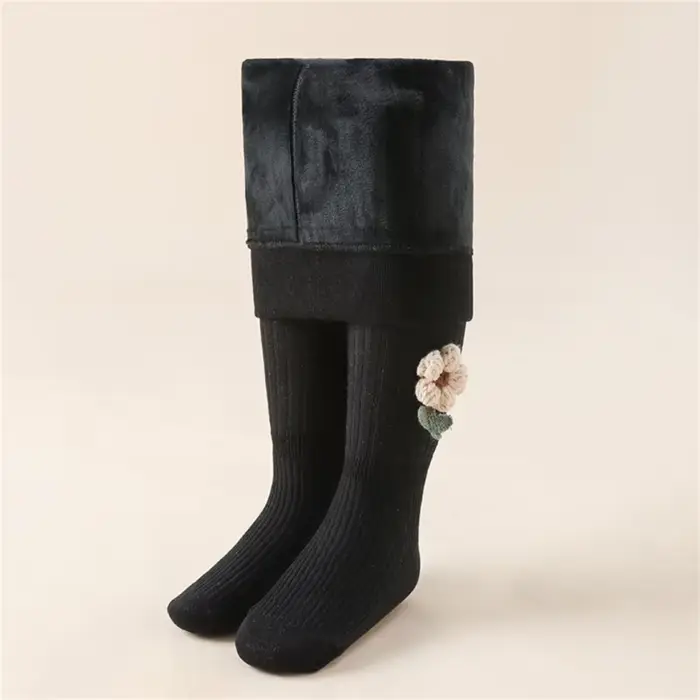 Collants épais Collants doux Leggings petite fille Collants chauds Bas extensibles