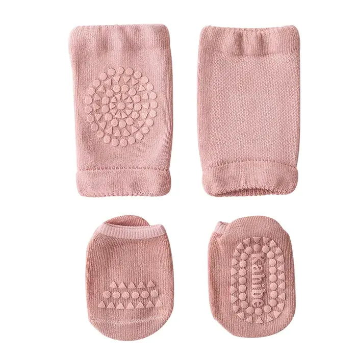 Ensemble de chaussettes et genouillères pour bébé