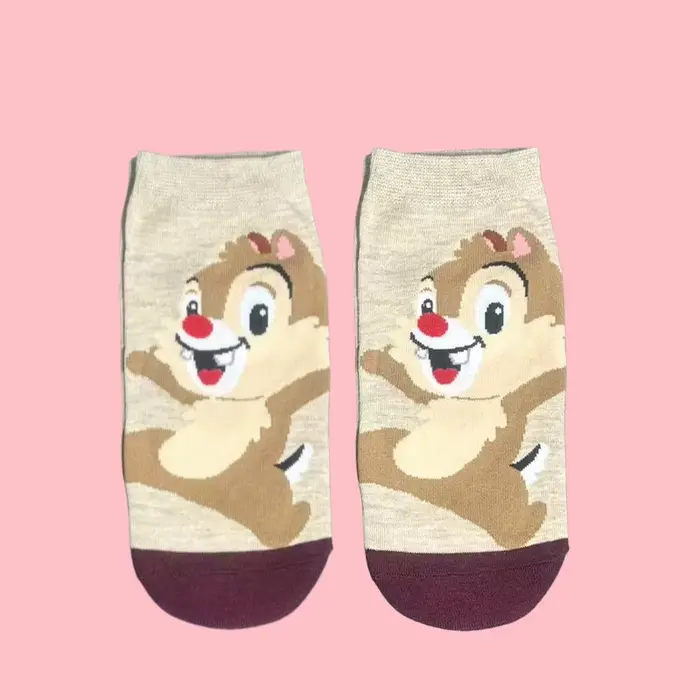 tailles européennes 32-40, 1/5 paires de chaussettes bateau mignonnes et tendance sur le thème des d