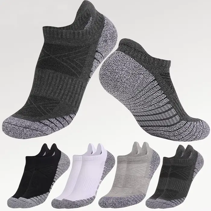 Chaussettes basses en coton pour hommes et femmes