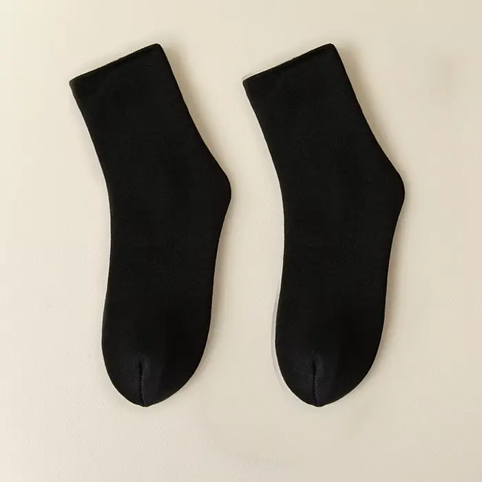 5 paires de chaussettes de randonnée épaisses et chaudes pour hommes pour temps froid, chaussettes l