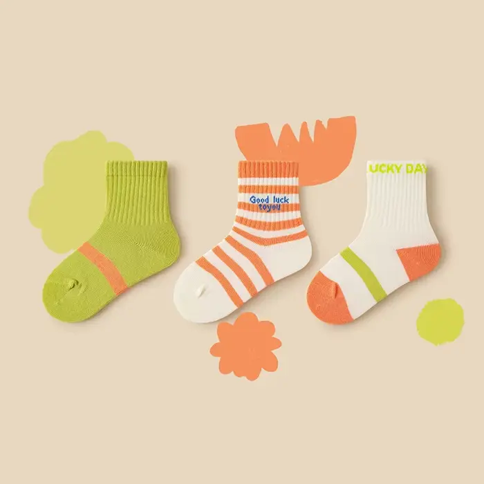 Chaussettes unisexes Mini Bala pour enfants, respirantes, confortables, chimmn, chaussettes pour enf