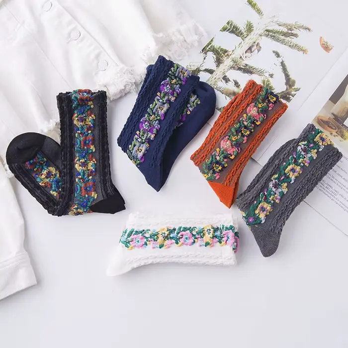 5 paires de chaussettes pour femmes