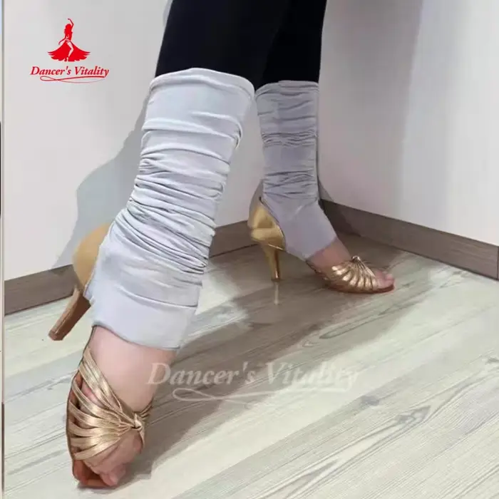 Accessoires de pratique de danse latine, bas doux et confortables, chaussettes de danse pour adultes