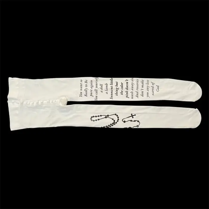 Chaussettes longues pour femmes Y2K