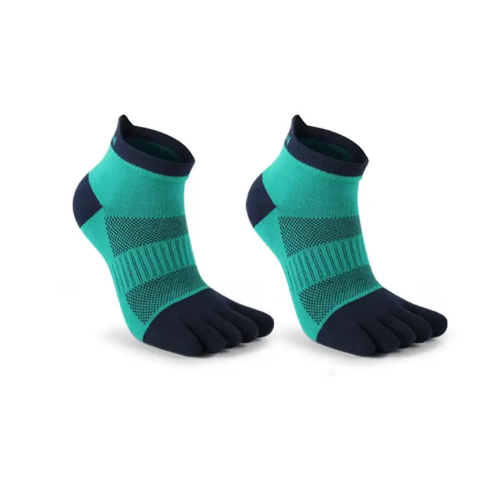 Chaussettes de Sport courtes à cinq doigts pour hommes, respirantes, confortables, façonnantes, Anti