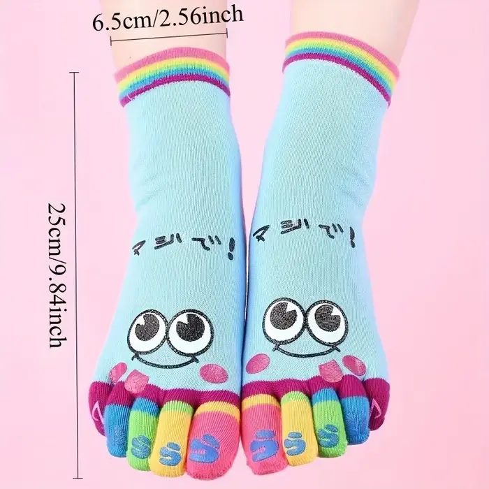 Chaussettes à cinq doigts pour femmes