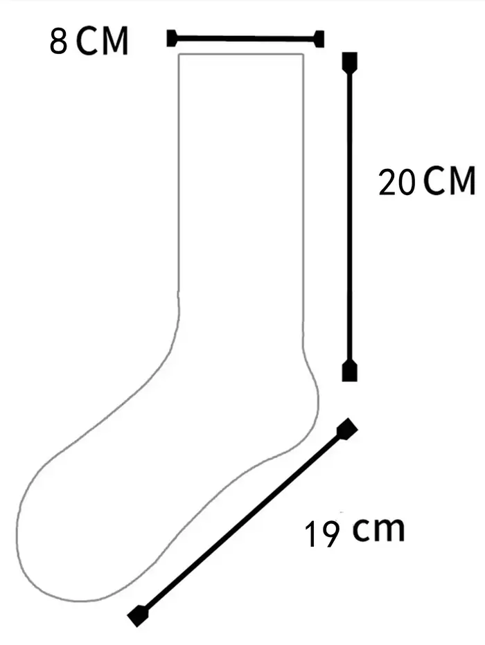 1 paire de chaussettes rétro en coton imprimées cheval pour homme