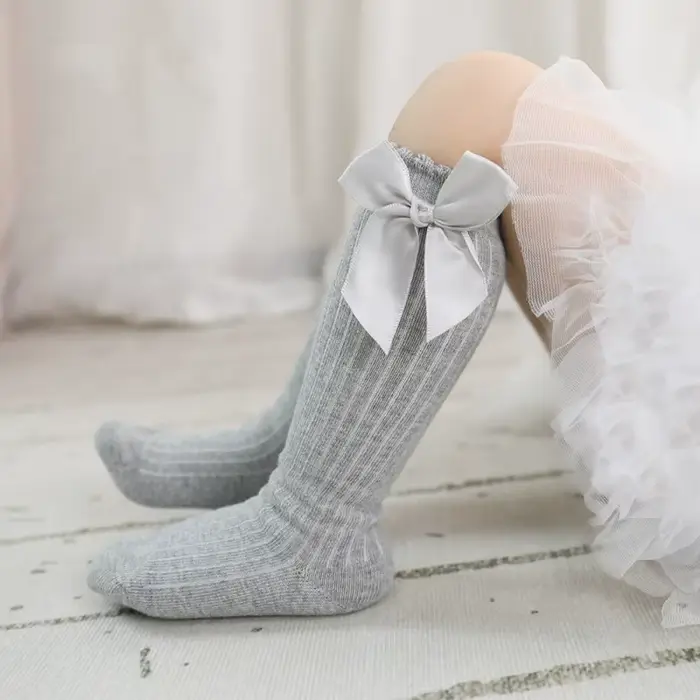 Chaussettes longues pour filles de 0 à 7 ans