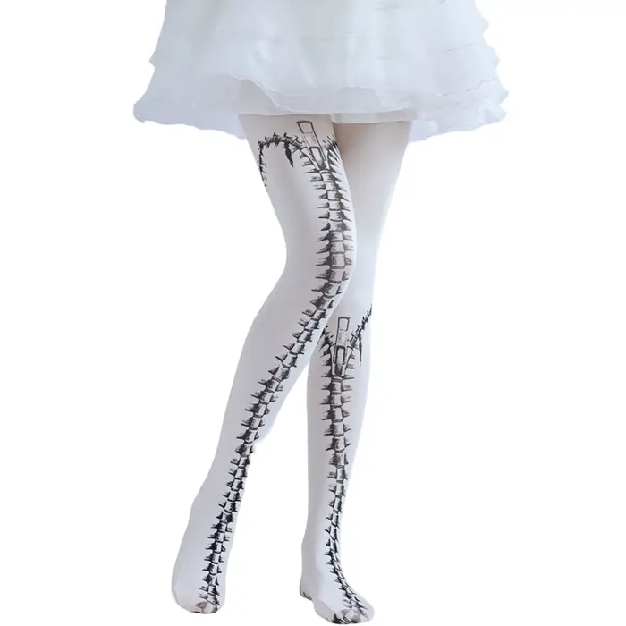 Collants Funky vibrants, jambes imprimées colorées pour les créateurs de tendances avant-gardistes,