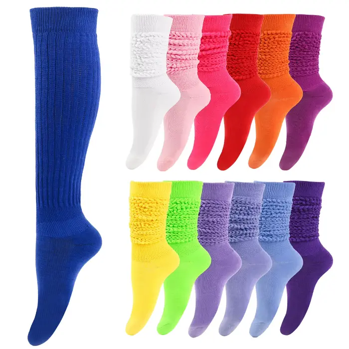 Chaussettes souples à hauteur de genou pour femmes, tricotées, chaudes, amincissantes, décontractées, à bulles, pour l'école, Style Jk, chaussettes de voyage pour dames, hiver automne