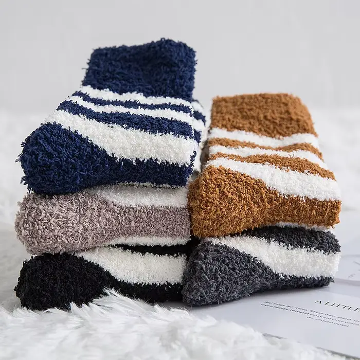 Chaussettes pour hommes japonais Harajuku rayure Simple Verstaile