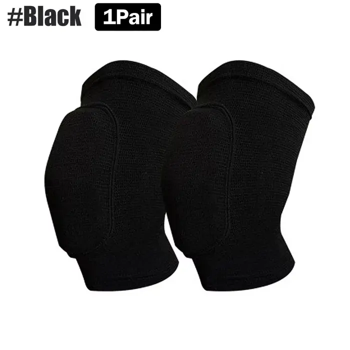 1 paire de genouillères de Sport pour hommes et femmes, genouillères de Compression pour danse, Yoga