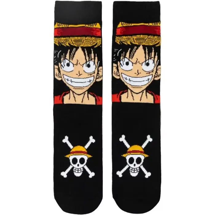 Chaussettes décontractées une pièce, dessin animé créatif imprimé, à la mode et respirantes, chausse
