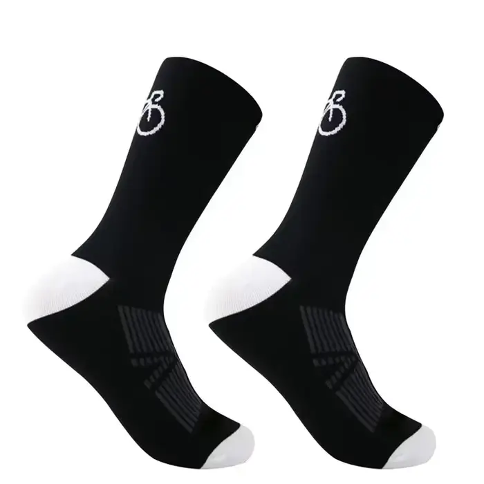 Chaussettes de cyclisme pour vélo de montagne, respirantes, à séchage rapide, extensibles, pour vélo