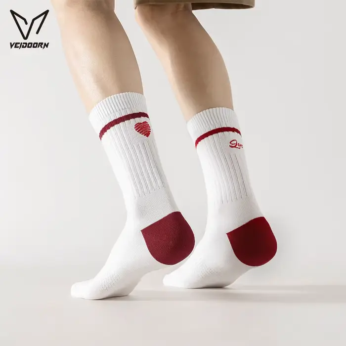 Chaussettes de sport décontractées unisexes