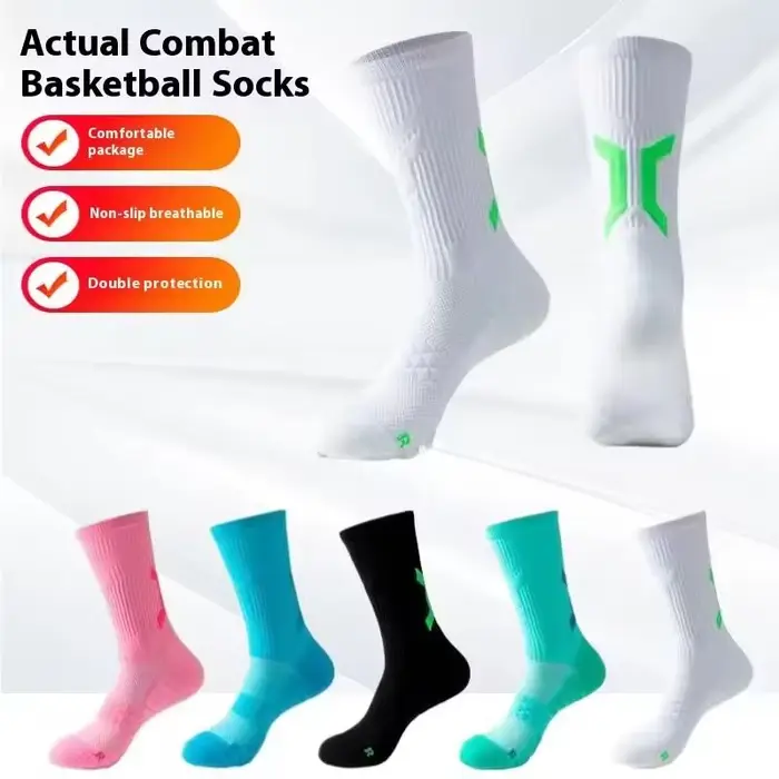 Chaussettes de basket-ball Elite haute performance