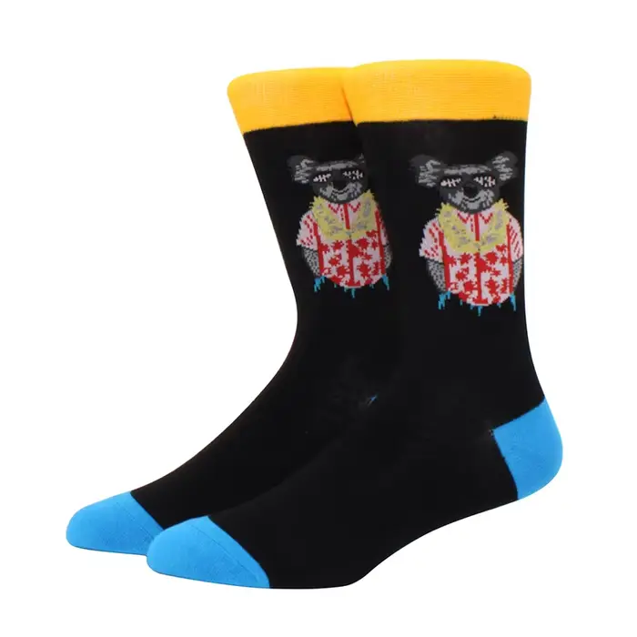 Chaussettes d'équipe «Cool Food Hip Hop» pour femmes, drôle de rue, Happy Socks, Harajuku diverdos, 