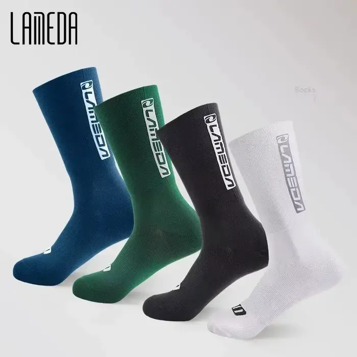 LAMEDA hommes chaussettes de cyclisme réfléchissant vélo route