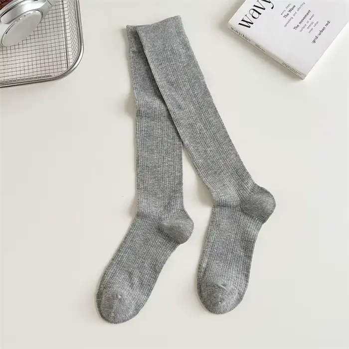 1/4 paris femmes bas femmes mi-mollet chaussettes JK Lolita doux filles longues chaussettes bas coul