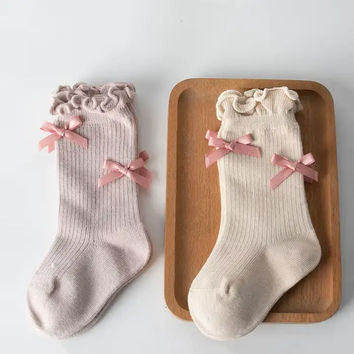 Chaussettes en coton pour nouveau-né