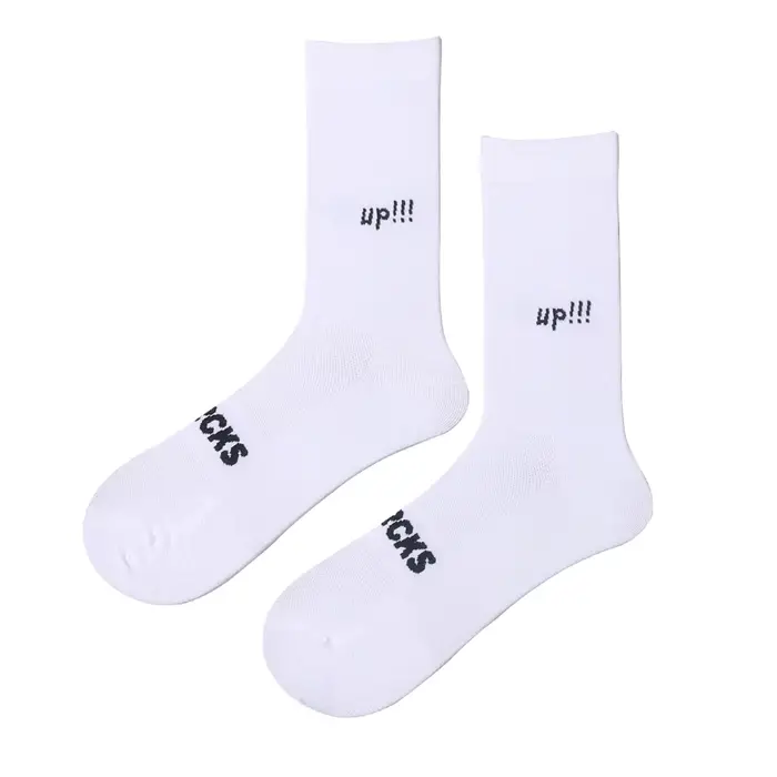 Chaussettes de cyclisme Sporcks avec motif lettres, légères pour toutes les saisons, unisexes, pour 