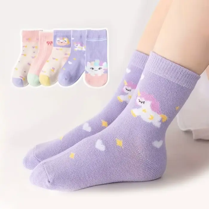 Chaussettes licorne pour filles