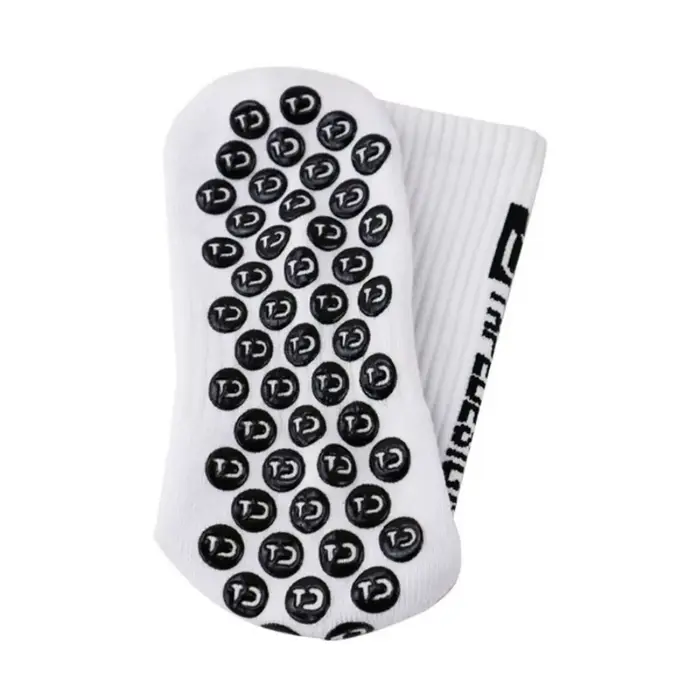 1 paire de nouvelles chaussettes de football mi-tube avec semelle antidérapante en silicone, coussinets en tissu éponge épais, chaussettes de football, chaussettes de basket-ball