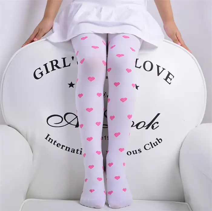 Chaussettes de danse pour filles, bas couleur bonbon uni, collants, Leggings en velours et coton, co