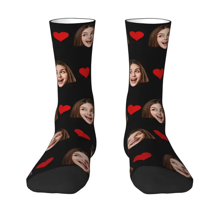 Chaussettes personnalisées avec photo