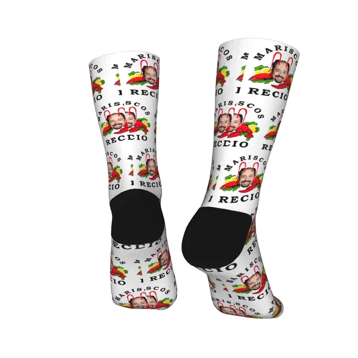 Antonio Recio chaussettes Design bas antidérapants Couple chaussettes chaud doux automne gothique course chaussettes de sport