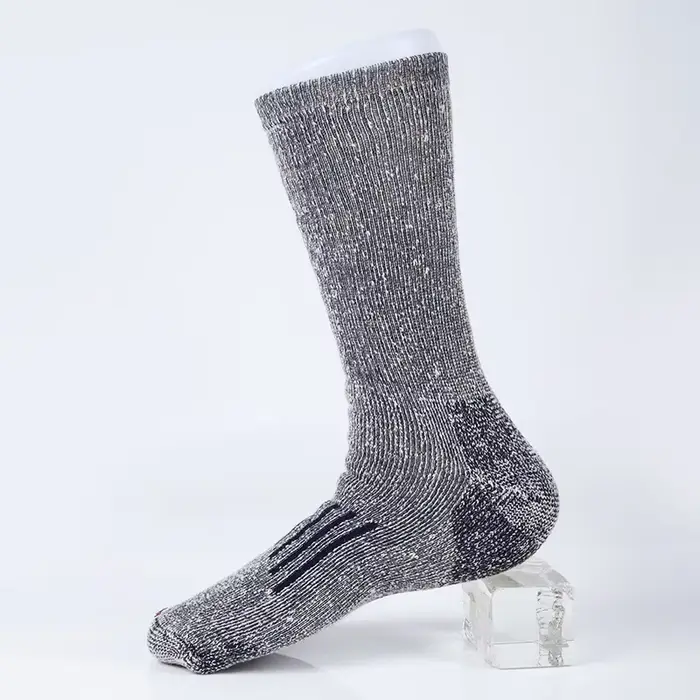 Chaussettes de randonnée en laine mérinos pour hommes et femmes, 80% laine mérinos, Ski, hiver, chau