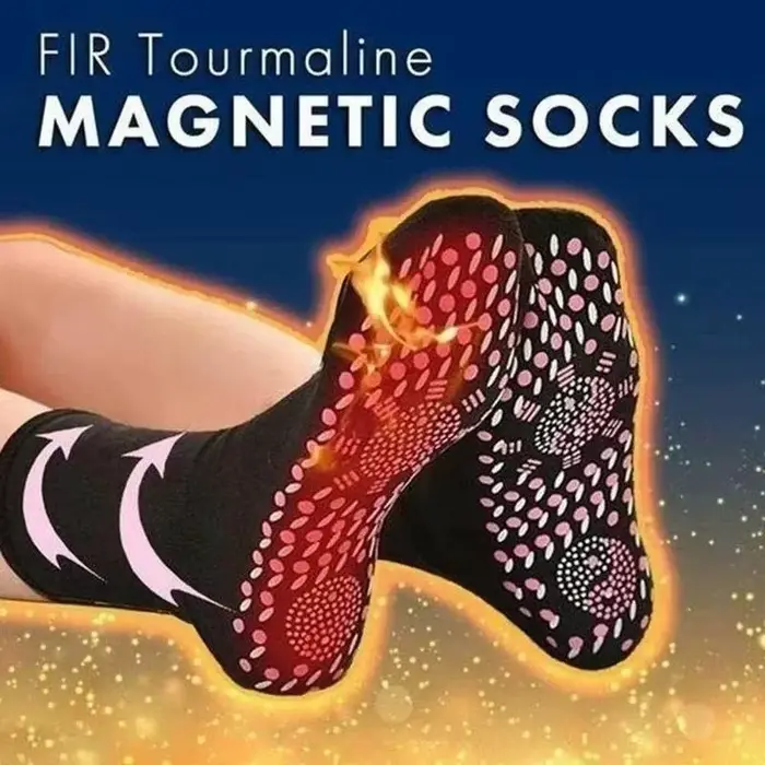 1-10 paires Tourmaline auto-chauffant chaussettes hiver chaud thermique soins de santé