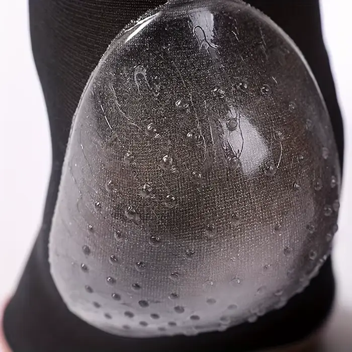 1 paire de chaussettes en silicone respirantes à haute élasticité