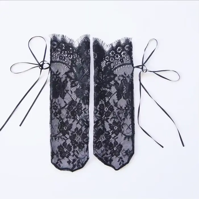 Chaussettes BKLD pour femmes 2026 – Nouveauté été, chaussettes transparentes sexy en dentelle floral