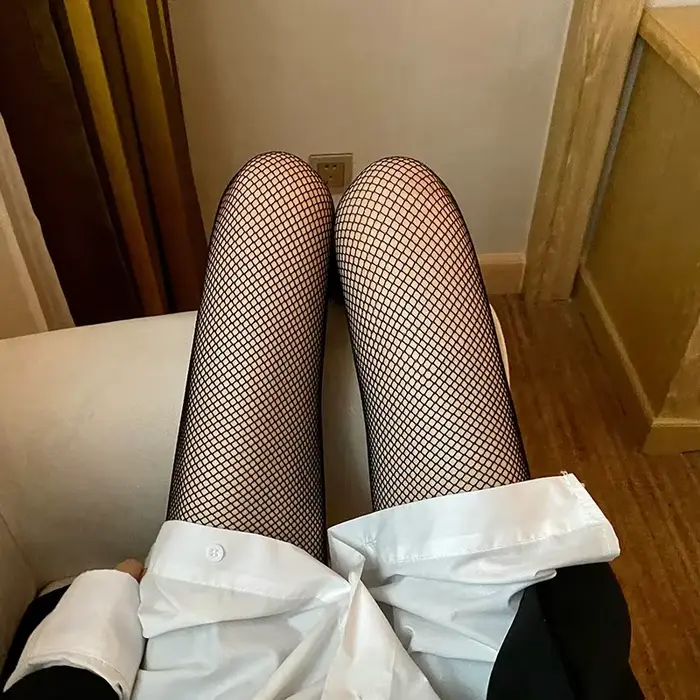 Collants sexy pour femmes, collants à motif cœur, collants en dentelle noire, collants en résille, c