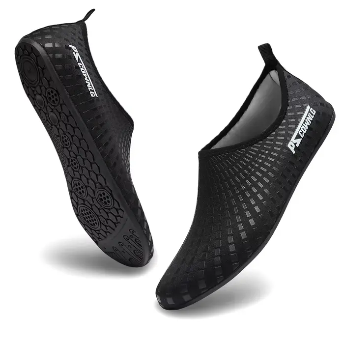 Chaussures d'eau pour femmes et hommes, chaussettes aquatiques à séchage rapide, pieds nus, à enfile