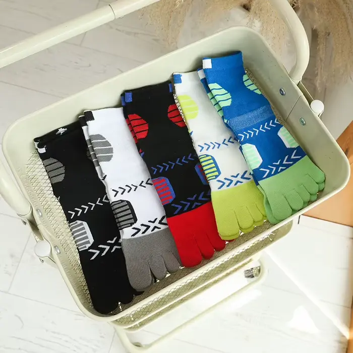 5 paires de chaussettes de Sport à Compression en pur coton