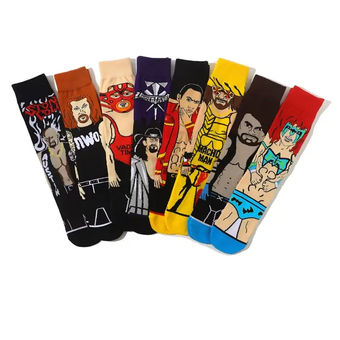 WWE – chaussettes personnalisées pour hommes