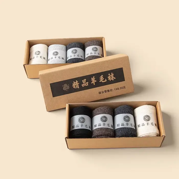 4 paires de chaussettes 100% laine pour femmes, automne et hiver, nouveau déodorant, absorbant la su
