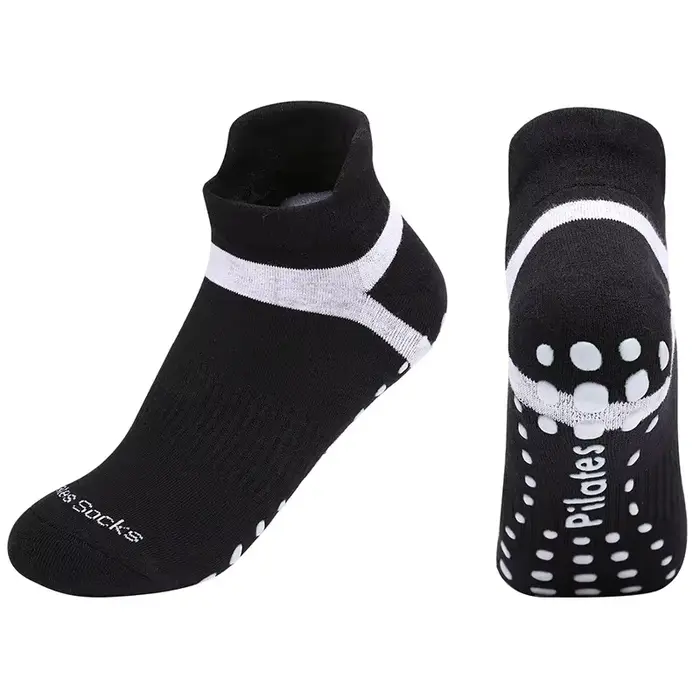 Chaussettes de Yoga grande taille pour femmes et hommes, antidérapantes, en Silicone, pour gymnastiq