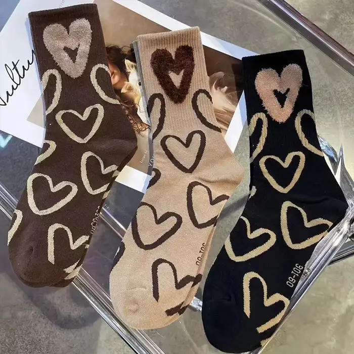 Chaussettes coréennes courtes pour femmes