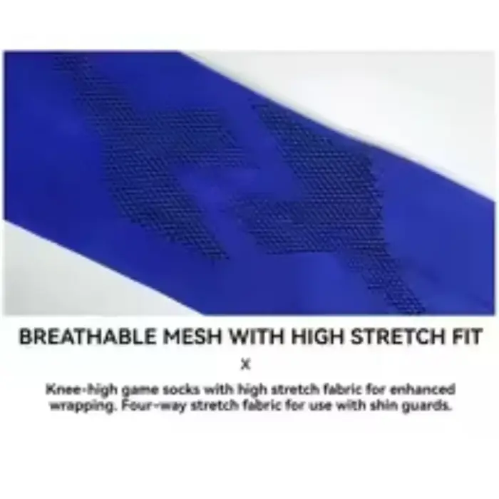 Chaussettes de football pour hommes et femmes chaussettes de football respirantes à rayures adaptées aux adolescents enfants chaussettes de sport de rugby en cours d'exécution