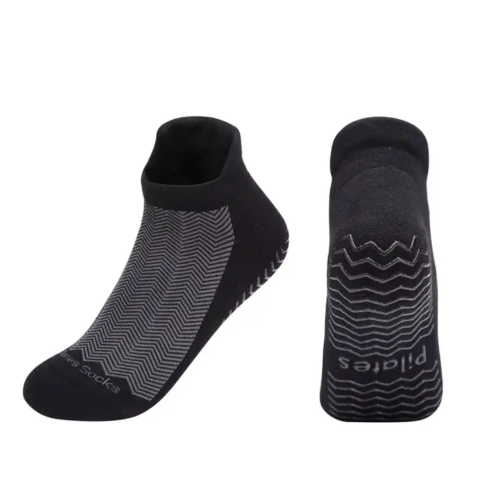 Chaussettes de Pilates pour femmes, antidérapantes, respirantes, pour Yoga, Fitness, sport, danse de