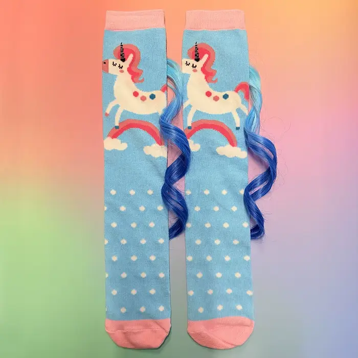 1 paire femmes fille fou chaussette licorne chaussettes mignon Animal fou nouveauté licorne chausset