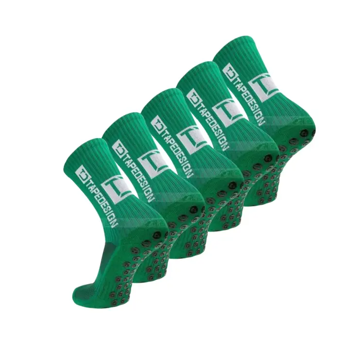 Nouvelles chaussettes de football collées à tube central TD pour l'entraînement sportif et la compét
