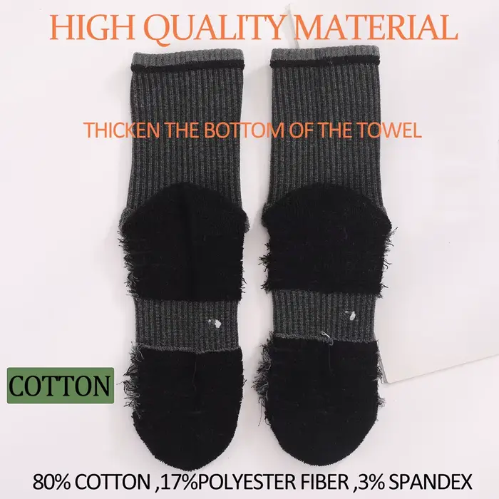 1/3/6 paires de chaussettes de randonnée épaisses pour hommes et femmes