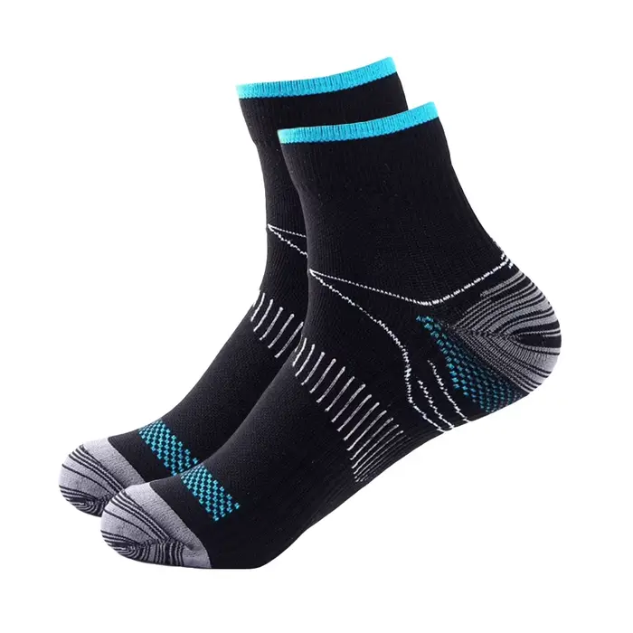 Brothock chaussettes de Compression pour Fascia plantaire chaussettes de Compression déodorant absor
